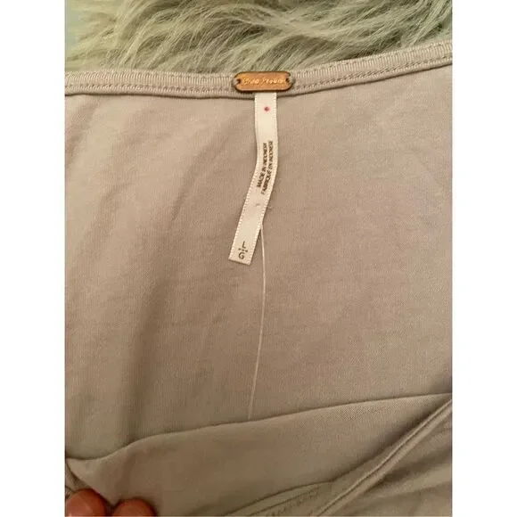 Free People Alyssa Long Sleeve Wrap Dress size L - Picture 7 of 8